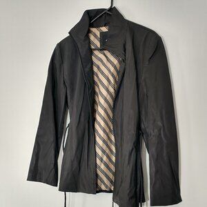 JLC New York Vinyl Raincoat Size M